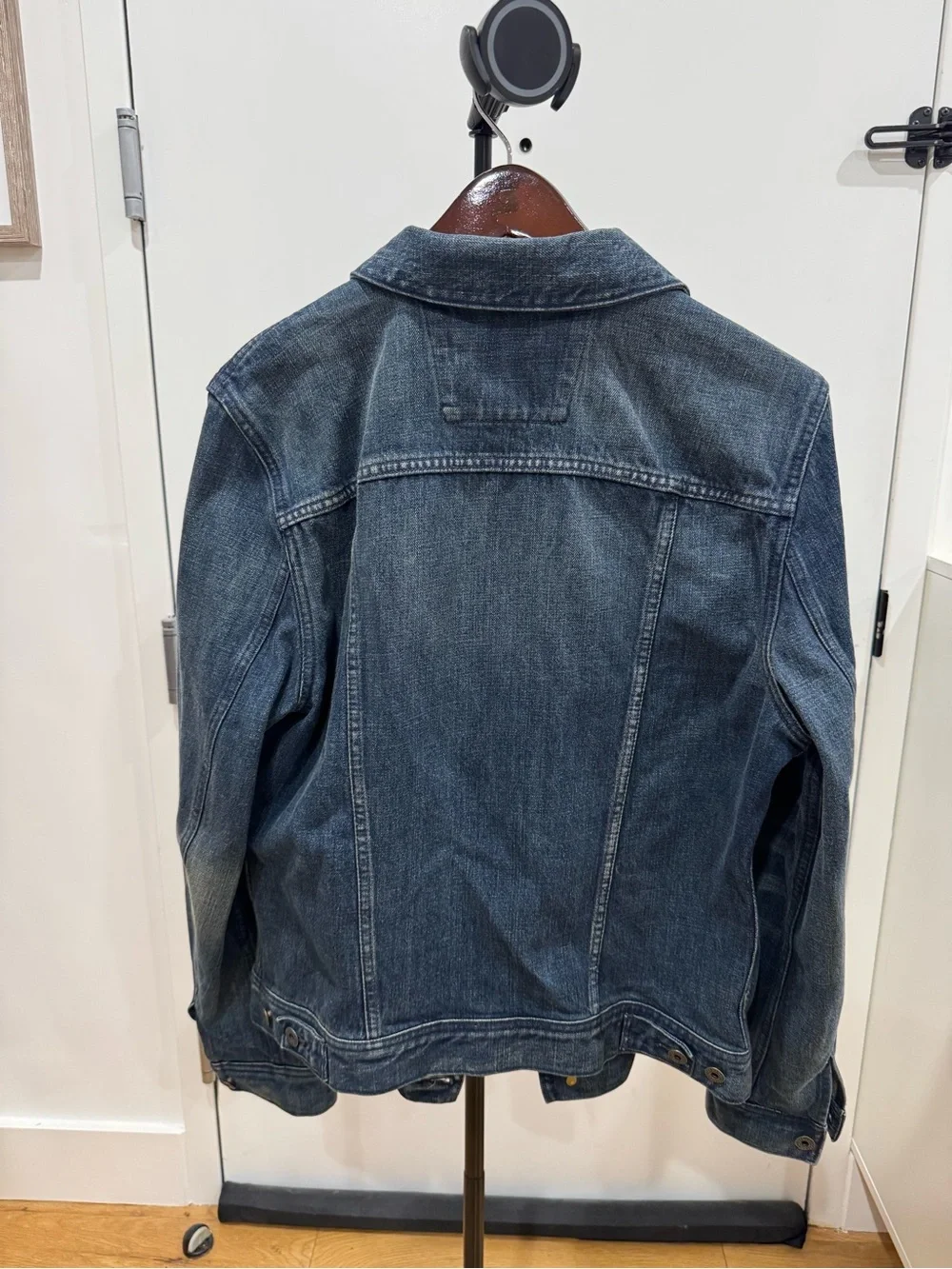 Banana Republic Men's Dark Blue Denim Jacket